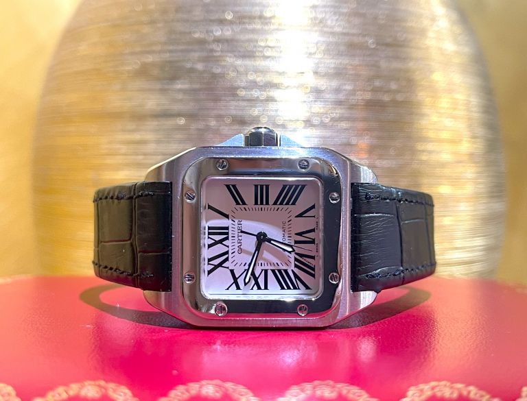 cartier santos 100 MM