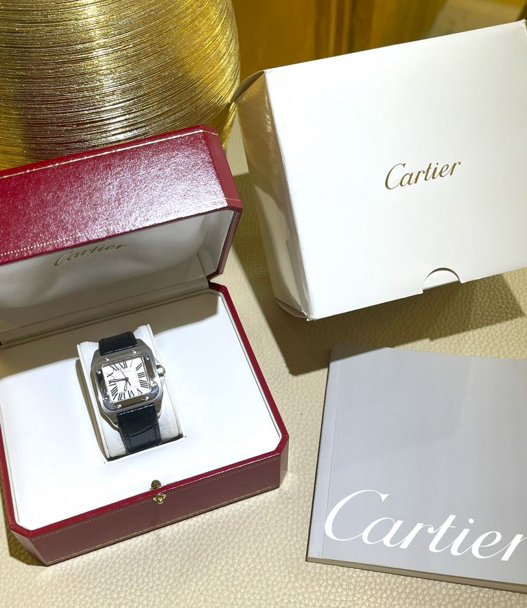 cartier santos 100 MM